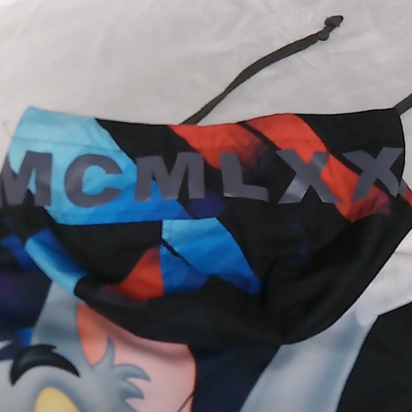 Members Only..Tom&Jerry..Hooded Zip up Jacket.Sz M..Black - Picture 8 of 9